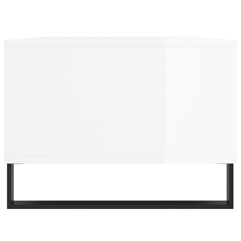 Casa si Gradina - Mobilier - Mese si birouri - Masute de cafea - Masuta de cafea, alb extralucios, 90x50x36,5 cm, lemn compozit - Infinity.ro
