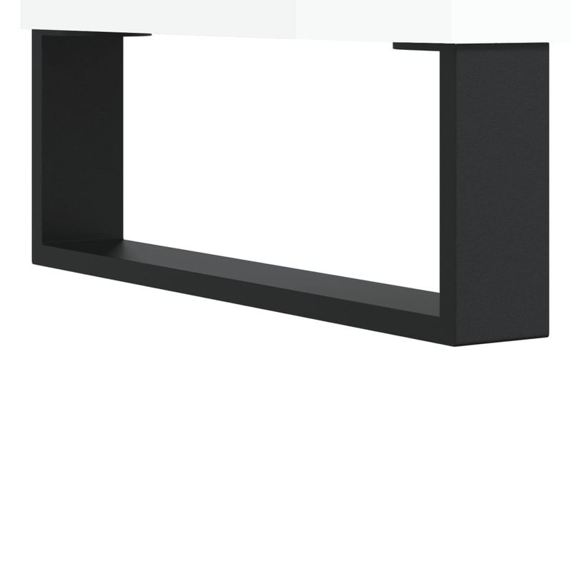 Casa si Gradina - Mobilier - Mese si birouri - Masute de cafea - Masuta de cafea, alb extralucios, 90x50x36,5 cm, lemn compozit - Infinity.ro