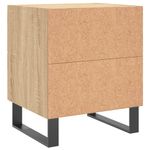 Casa si Gradina - Mobilier - Comode si corpuri - Noptiere - Noptiere, 2 buc., stejar sonoma, 40x35x47,5 cm, lemn compozit - Infinity.ro