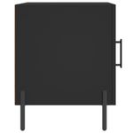 Casa si Gradina - Mobilier - Comode si corpuri - Noptiere - Noptiere, 2 buc., negru, 40x40x50 cm, lemn compozit - Infinity.ro