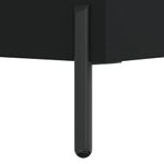 Casa si Gradina - Mobilier - Comode si corpuri - Noptiere - Noptiere, 2 buc., negru, 40x40x50 cm, lemn compozit - Infinity.ro