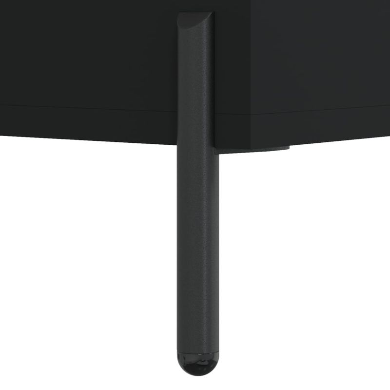 Casa si Gradina - Mobilier - Comode si corpuri - Noptiere - Noptiere, 2 buc., negru, 40x40x50 cm, lemn compozit - Infinity.ro
