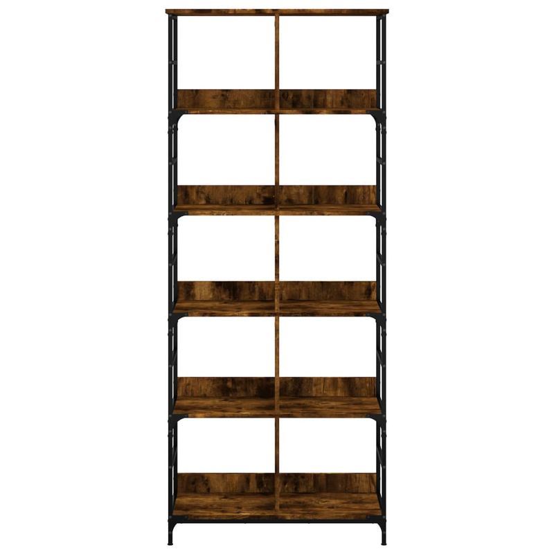 Casa si Gradina - Mobilier - Biblioteci si rafturi - Biblioteci - Biblioteca, stejar fumuriu, 78,5x33x188,5 cm, lemn prelucrat - Infinity.ro