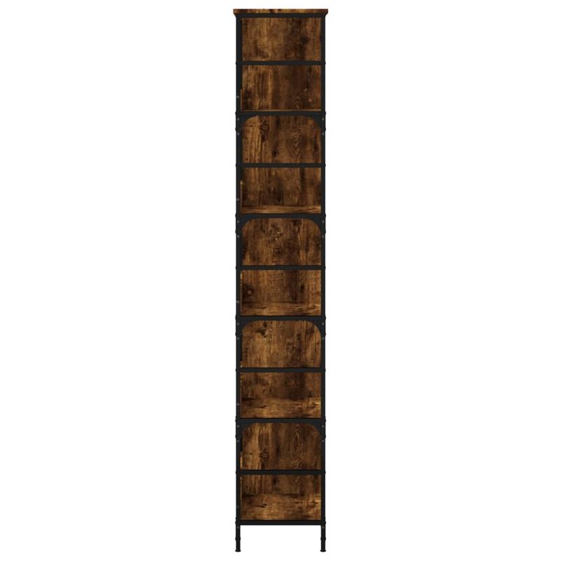 Casa si Gradina - Mobilier - Biblioteci si rafturi - Biblioteci - Biblioteca, stejar fumuriu, 78,5x33x188,5 cm, lemn prelucrat - Infinity.ro