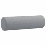 Casa si Gradina - Mobilier - Canapele si coltare - Canapele - Canapea cu 3 locuri cu pernute, gri deschis, 180 cm, textil - Infinity.ro