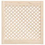 Casa si Gradina - Mobilier - Dulapuri si sifoniere - Dulapuri - Usi de dulap cu zabrele 2 buc. 59,5x61,5 cm, lemn masiv de pin - Infinity.ro