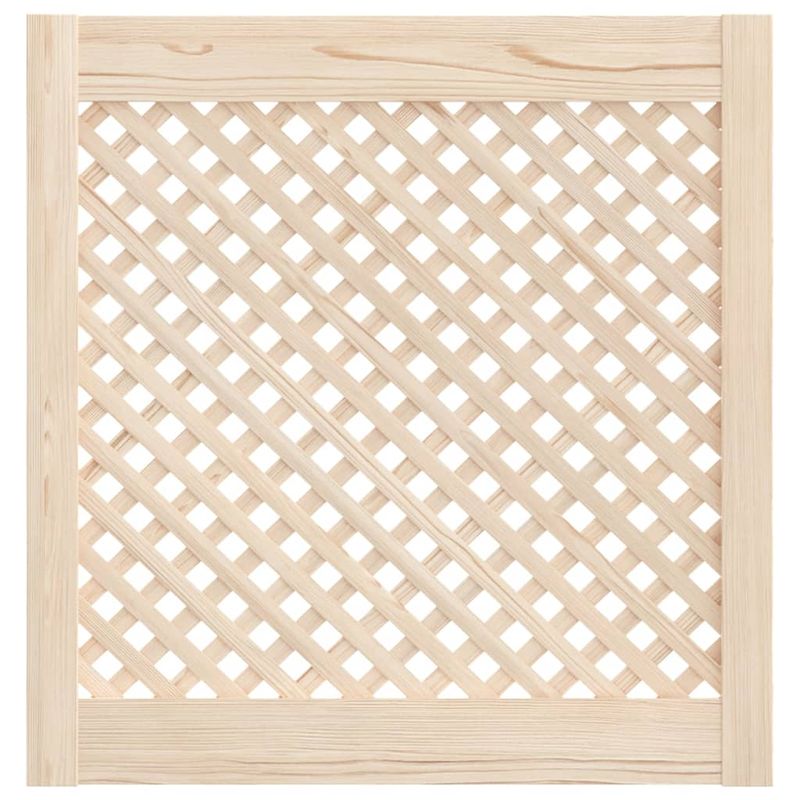 Casa si Gradina - Mobilier - Dulapuri si sifoniere - Dulapuri - Usi de dulap cu zabrele 2 buc. 59,5x61,5 cm, lemn masiv de pin - Infinity.ro