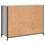 Casa si Gradina - Mobilier - Comode si corpuri - Comode - Servanta, gri sonoma, 100x35x75 cm, lemn compozit - Infinity.ro