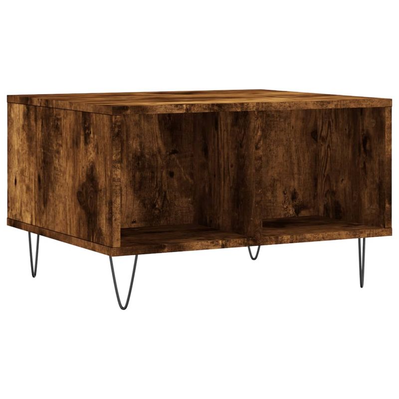 Casa si Gradina - Mobilier - Mese si birouri - Masute de cafea - Masuta de cafea, stejar fumuriu, 60x50x36,5 cm, lemn compozit - Infinity.ro