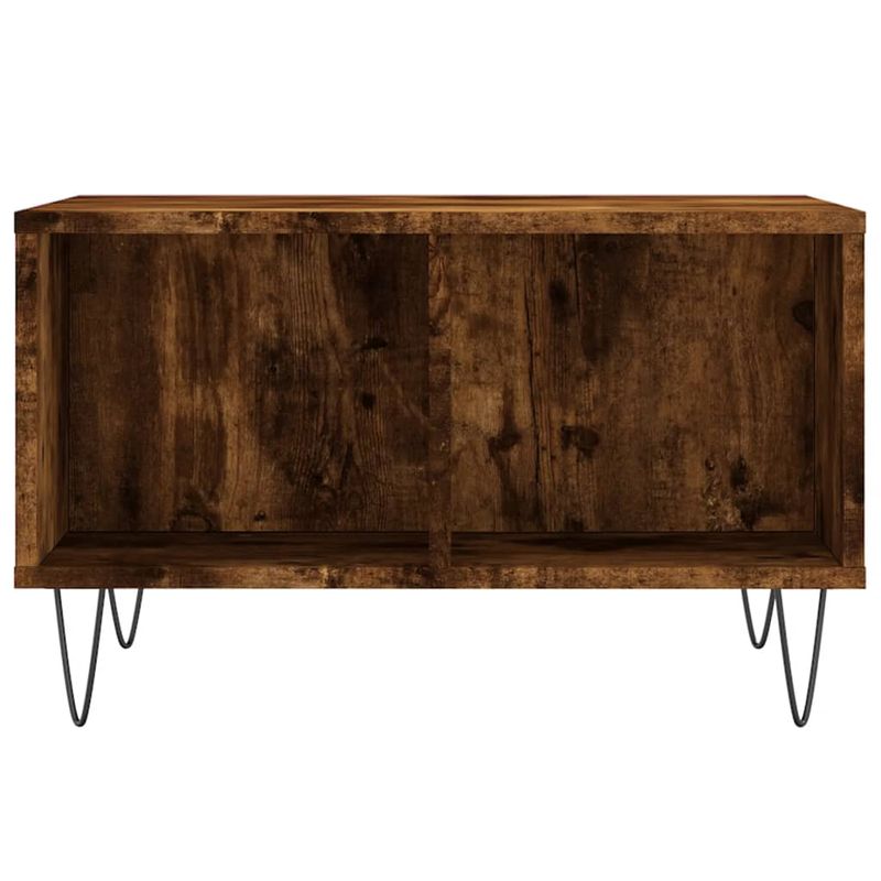 Casa si Gradina - Mobilier - Mese si birouri - Masute de cafea - Masuta de cafea, stejar fumuriu, 60x50x36,5 cm, lemn compozit - Infinity.ro