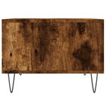 Casa si Gradina - Mobilier - Mese si birouri - Masute de cafea - Masuta de cafea, stejar fumuriu, 60x50x36,5 cm, lemn compozit - Infinity.ro