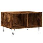 Casa si Gradina - Mobilier - Mese si birouri - Masute de cafea - Masuta de cafea, stejar fumuriu, 60x50x36,5 cm, lemn compozit - Infinity.ro