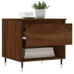 Casa si Gradina - Mobilier - Mese si birouri - Masute de cafea - Masute de cafea 2 buc. stejar maro 50x46x50 cm lemn compozit - Infinity.ro