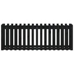 Casa si Gradina - Gradinarit si plante - Plante si ghivece - Ghivece si suporturi - Pat inaltat gradina design gard 200x50x70 cm lemn impregnat pin, pin negru - Infinity.ro