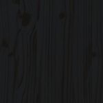 Casa si Gradina - Gradinarit si plante - Plante si ghivece - Ghivece si suporturi - Pat inaltat gradina design gard 200x50x70 cm lemn impregnat pin, pin negru - Infinity.ro