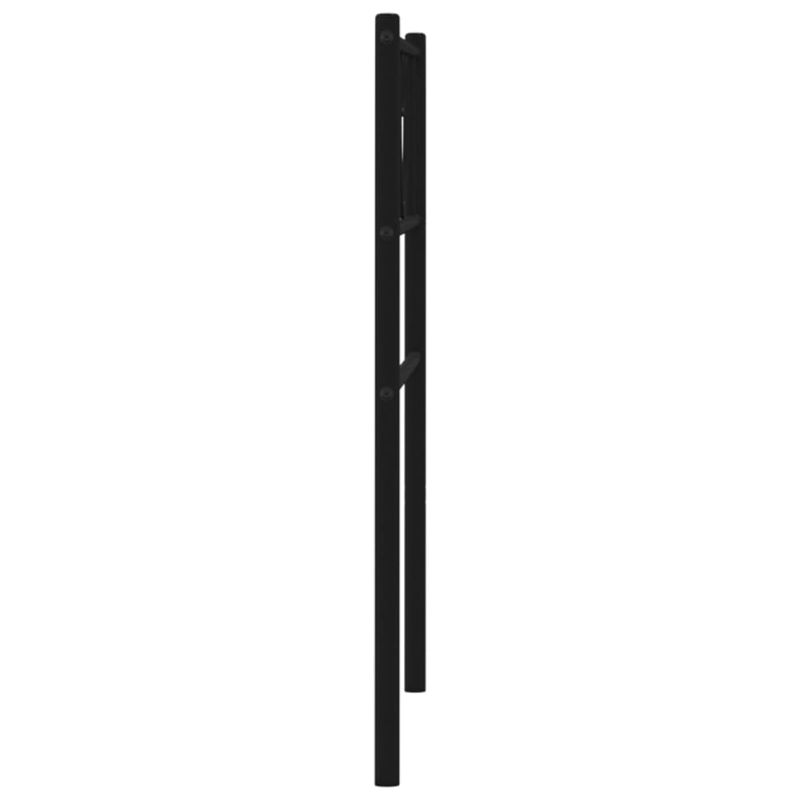 Casa si Gradina - Mobilier - Paturi si accesorii - Accesorii paturi - Tablie de pat metalica, negru, 100 cm - Infinity.ro