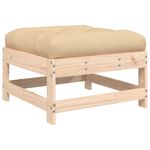 Casa si Gradina - Gradina si terasa - Mobilier exterior - Seturi mobila gradina - Set mobilier de gradina cu perne, 7 piese, lemn masiv - Infinity.ro