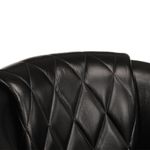 Casa si Gradina - Mobilier - Scaune si fotolii - Fotolii - Fotoliu tubular, negru, piele naturala - Infinity.ro