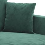Casa si Gradina - Mobilier - Scaune si fotolii - Fotolii - Fotoliu canapea, verde inchis, 60 cm, catifea - Infinity.ro
