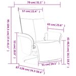 Ingrijire personala si Cosmetice - Sanatate si wellness - Articole wellness - Fotolii de masaj - Fotoliu masaj rabatabil cu suport picioare verde inchis textil - Infinity.ro