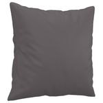 Casa si Gradina - Mobilier - Canapele si coltare - Canapele - Canapea cu 2 locuri cu pernute, gri, 120 cm, piele ecologica - Infinity.ro