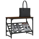 Casa si Gradina - Mobilier - Organizare si depozitare - Organizator incaltaminte - Pantofar, stejar maro, 60x30x45 cm, lemn compozit - Infinity.ro