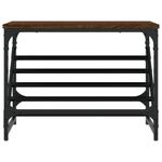 Casa si Gradina - Mobilier - Organizare si depozitare - Organizator incaltaminte - Pantofar, stejar maro, 60x30x45 cm, lemn compozit - Infinity.ro