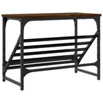 Casa si Gradina - Mobilier - Organizare si depozitare - Organizator incaltaminte - Pantofar, stejar maro, 60x30x45 cm, lemn compozit - Infinity.ro