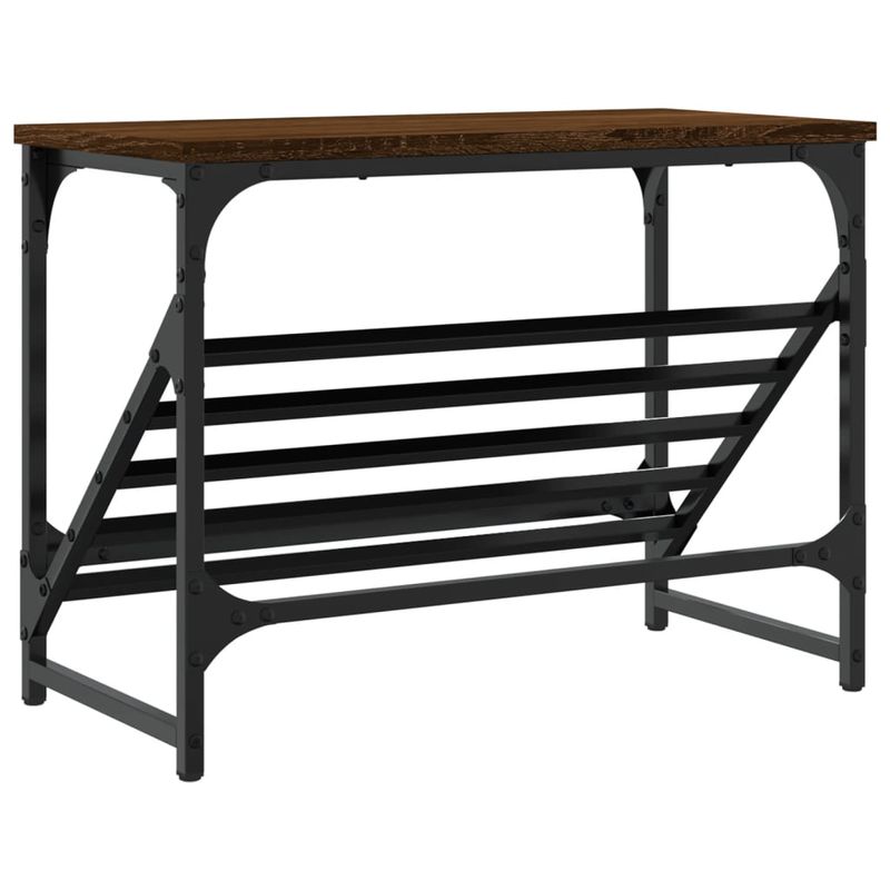 Casa si Gradina - Mobilier - Organizare si depozitare - Organizator incaltaminte - Pantofar, stejar maro, 60x30x45 cm, lemn compozit - Infinity.ro
