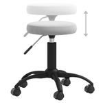 Casa si Gradina - Mobilier - Scaune si fotolii - Scaune - Scaun de birou pivotant, gri deschis, catifea - Infinity.ro