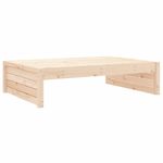 Casa si Gradina - Gradina si terasa - Mobilier exterior - Canapele si fotolii gradina - Taburet de gradina, 120x80 cm, lemn masiv de pin - Infinity.ro
