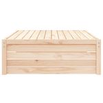 Casa si Gradina - Gradina si terasa - Mobilier exterior - Canapele si fotolii gradina - Taburet de gradina, 120x80 cm, lemn masiv de pin - Infinity.ro