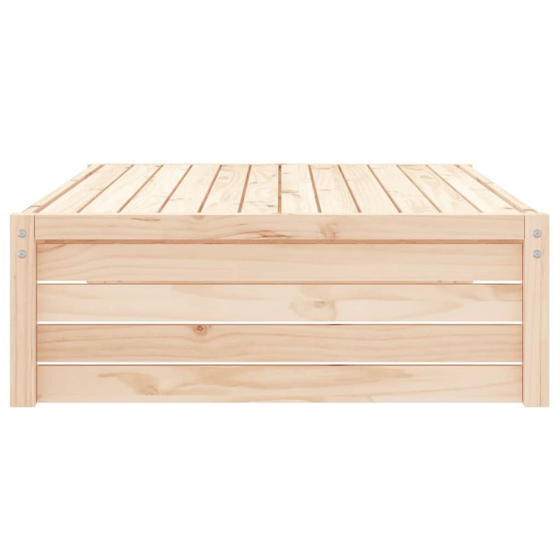 Casa si Gradina - Gradina si terasa - Mobilier exterior - Canapele si fotolii gradina - Taburet de gradina, 120x80 cm, lemn masiv de pin - Infinity.ro