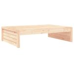 Casa si Gradina - Gradina si terasa - Mobilier exterior - Canapele si fotolii gradina - Taburet de gradina, 120x80 cm, lemn masiv de pin - Infinity.ro