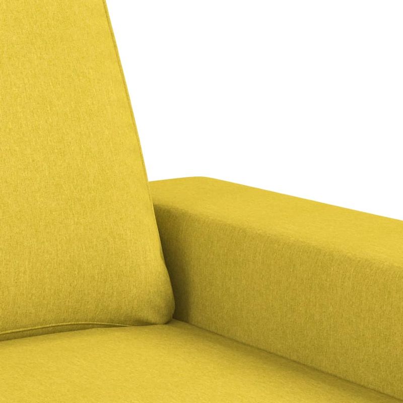 Casa si Gradina - Mobilier - Seturi de mobilier - Seturi living - Set de canapele, 3 piese, galben deschis, textil - Infinity.ro