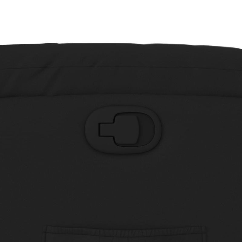 Casa si Gradina - Mobilier - Scaune si fotolii - Fotolii - Fotoliu rabatabil cu ridicare, negru, piele ecologica - Infinity.ro