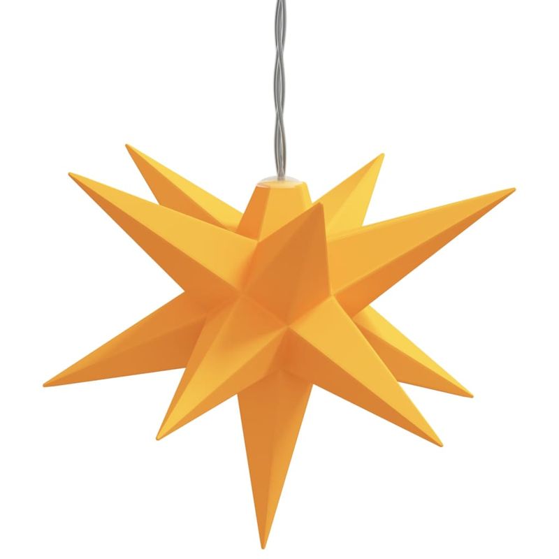 Casa si Gradina - Decoratiuni - Decoratiuni de sezon - Lumina de Craciun 10 LED-uri galben 10 cm - Infinity.ro