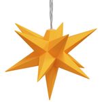 Casa si Gradina - Decoratiuni - Decoratiuni de sezon - Lumina de Craciun 10 LED-uri galben 10 cm - Infinity.ro