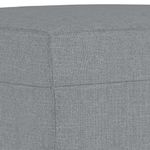 Casa si Gradina - Mobilier - Seturi de mobilier - Seturi living - Set de canapele cu perne, 3 piese, gri deschis, textil - Infinity.ro