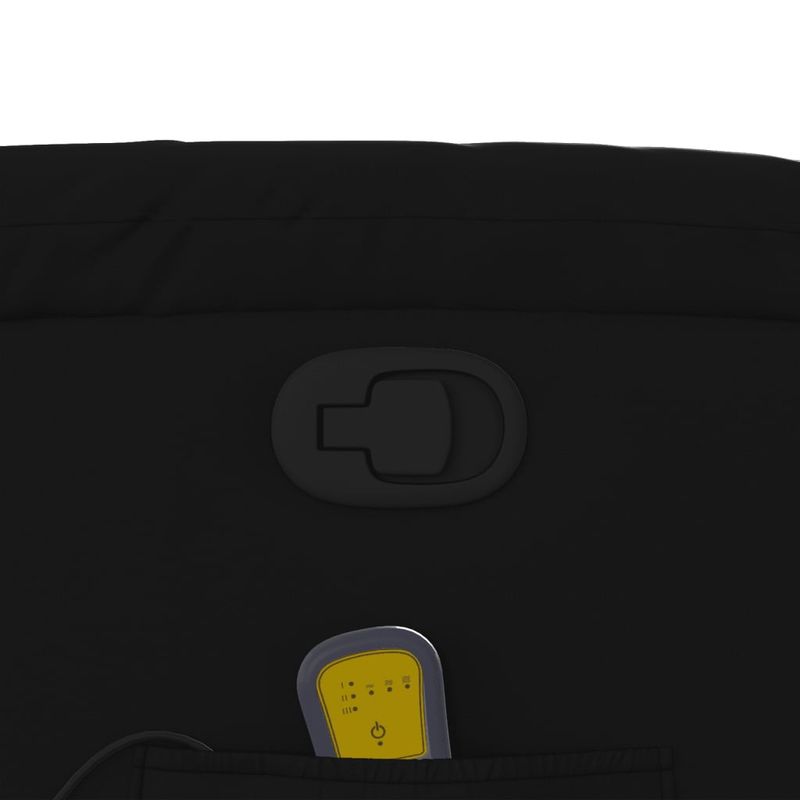 Ingrijire personala si Cosmetice - Sanatate si wellness - Articole wellness - Fotolii de masaj - Fotoliu de masaj rabatabil cu ridicare negru piele ecologica - Infinity.ro