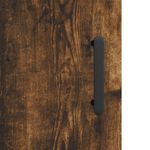 Casa si Gradina - Mobilier - Comode si corpuri - Corpuri bucatarie - Dulap inalt, stejar fumuriu, 69,5x34x180, lemn compozit - Infinity.ro