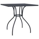 Casa si Gradina - Gradina si terasa - Mobilier exterior - Seturi mobila gradina - Set de masa pentru gradina, 5 piese, plasa metalica antracit - Infinity.ro
