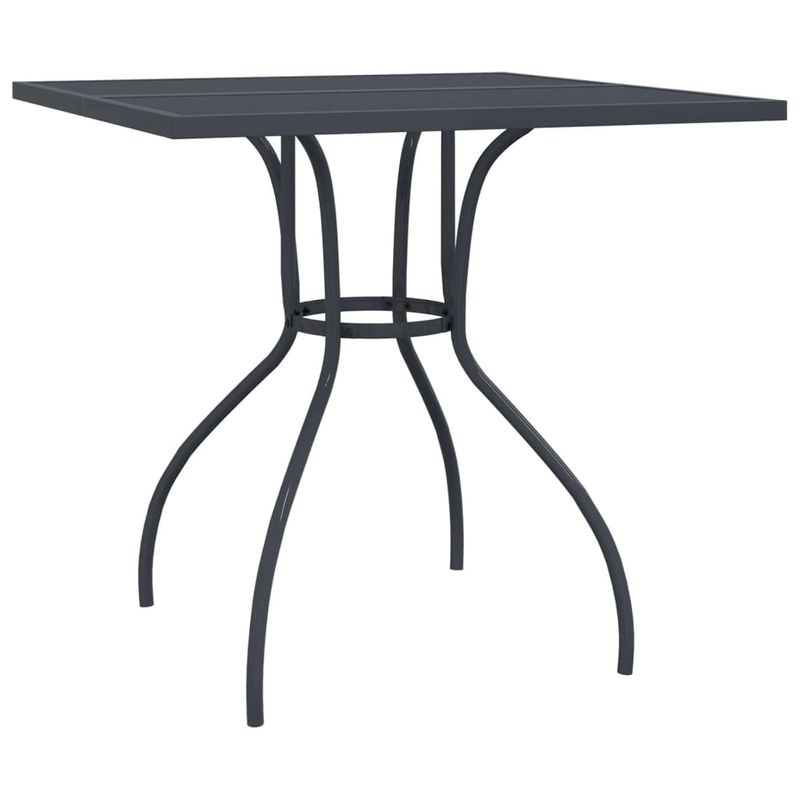 Casa si Gradina - Gradina si terasa - Mobilier exterior - Seturi mobila gradina - Set de masa pentru gradina, 5 piese, plasa metalica antracit - Infinity.ro