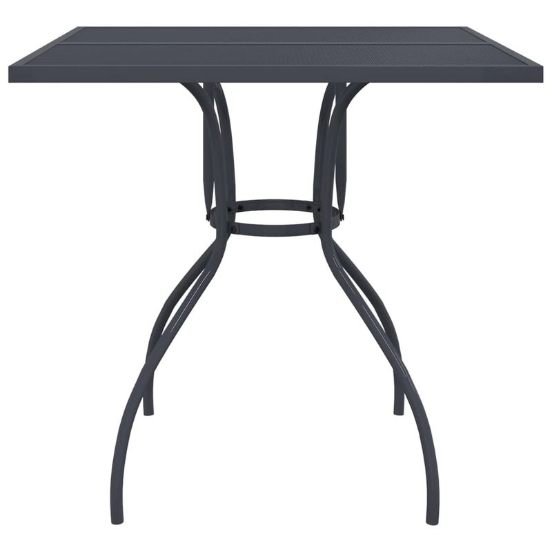 Casa si Gradina - Gradina si terasa - Mobilier exterior - Seturi mobila gradina - Set de masa pentru gradina, 5 piese, plasa metalica antracit - Infinity.ro
