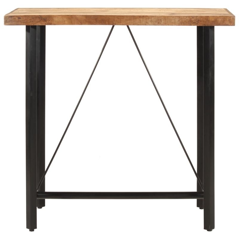 Casa si Gradina - Mobilier - Mese si birouri - Mese bucatarie si dining - Masa de bar, 110x55x107 cm, lemn masiv de mango si fier - Infinity.ro