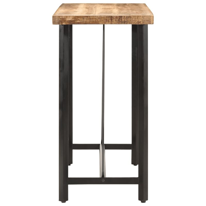 Casa si Gradina - Mobilier - Mese si birouri - Mese bucatarie si dining - Masa de bar, 110x55x107 cm, lemn masiv de mango si fier - Infinity.ro