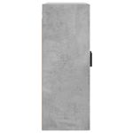 Casa si Gradina - Mobilier - Comode si corpuri - Comode - Dulapuri de perete, 2 buc., gri beton, lemn prelucrat - Infinity.ro