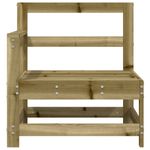 Casa si Gradina - Gradina si terasa - Mobilier exterior - Canapele si fotolii gradina - Canapele coltar gradina , 2 buc., lemn de pin impregnat - Infinity.ro