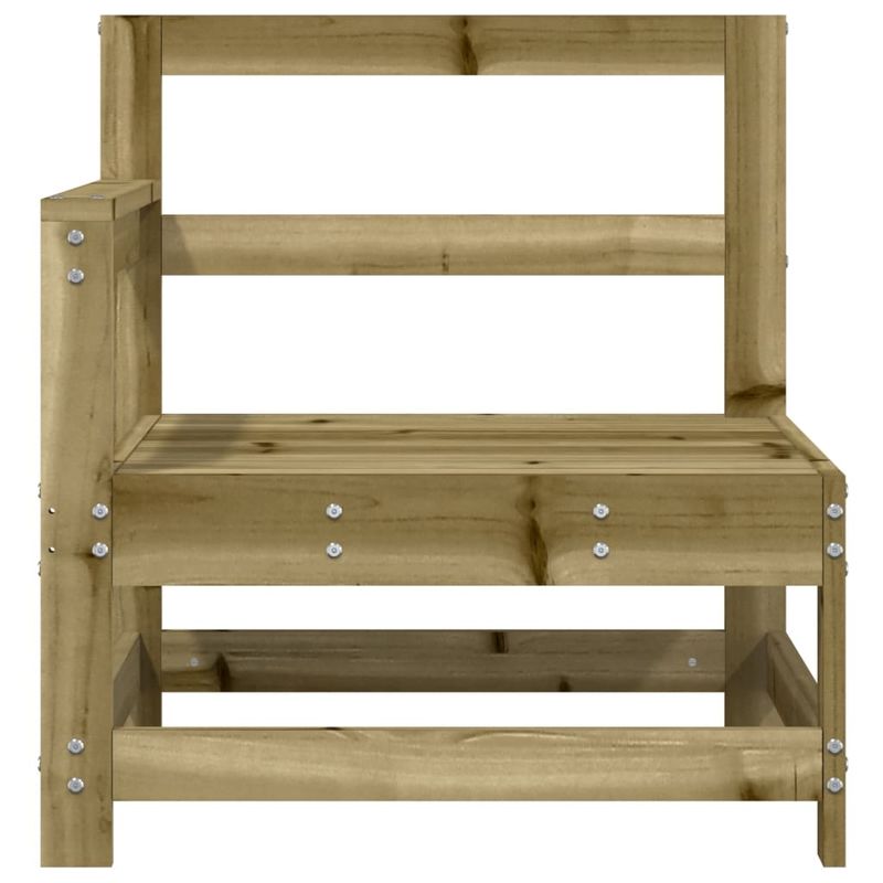 Casa si Gradina - Gradina si terasa - Mobilier exterior - Canapele si fotolii gradina - Canapele coltar gradina , 2 buc., lemn de pin impregnat - Infinity.ro