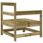 Casa si Gradina - Gradina si terasa - Mobilier exterior - Canapele si fotolii gradina - Canapele coltar gradina , 2 buc., lemn de pin impregnat - Infinity.ro